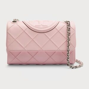 New Tory Burch Fleming Small Convertible Pink Shoulder Bag SOLD OUT!!